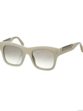 Estella McCarneyWomen's Cream Square Frame Sunglasses - Fashion Accessory